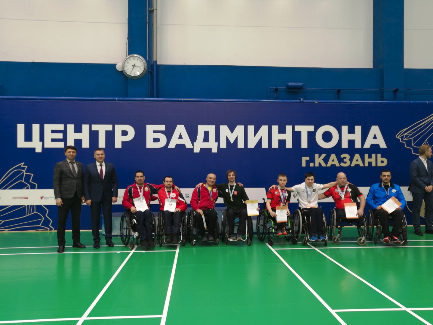 Всероссийские соревнования по бадминтону для лиц с ПОДА